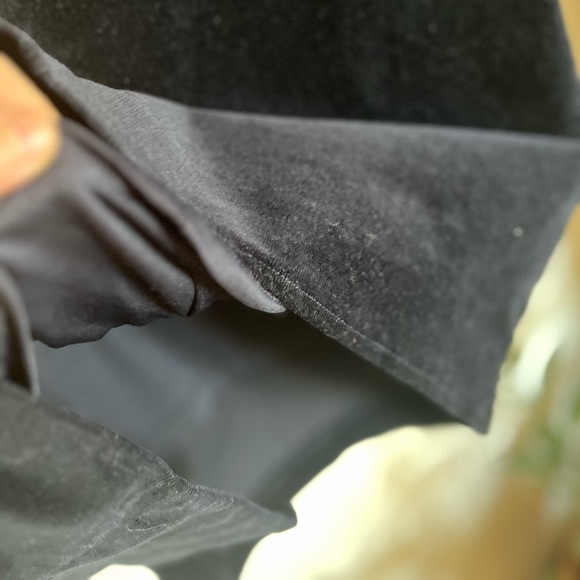 The Main Street Exchange Navy Corduroy Pencil Skirt - Picture 7 of 8